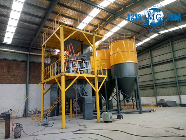 如何保證干粉砂漿設備生產產品的純凈度 如何保證干粉砂漿設備生產產品的純凈度