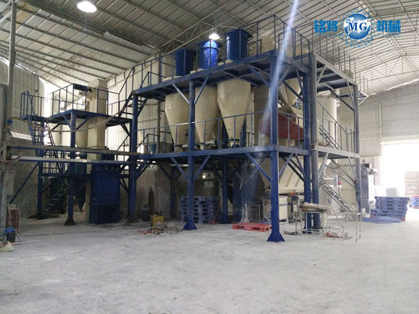 干粉砂漿生產線是如何防止粉塵的？