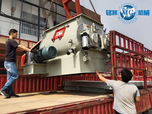 時(shí)產(chǎn)8噸半自動(dòng)干粉砂漿生產(chǎn)線(xiàn)發(fā)往蒙古